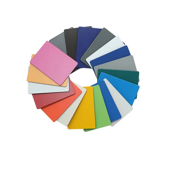 Exterior Curtain Wall Decoration ACP PE PVDF 4mm Column Aluminum Composite Panel 