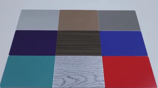 PE PVDF Aluminum Cladding Sheets, 3