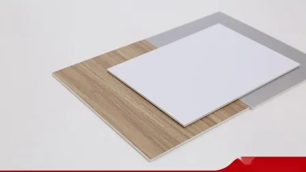 Fireproof Wallpaper Aluminum Building Materials Brushed Aluminium Composite Panel 