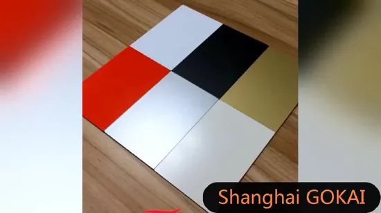 Marble Finish Acm Aluminium Composite Materials Cladding Panel 