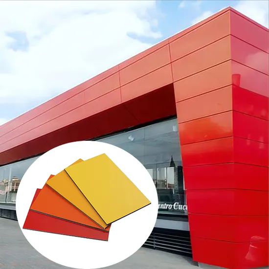 PVDF ACP Acm Dibond Aluminum Composite Advertising Sheet Fireproof Panel 