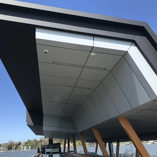Aluminum Composite Panel Exterior Facade PVDF Coating Aluminum Compsoite Panels 