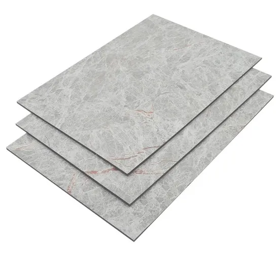 3mm 4mm 5mm High Quality PVC Marble Wall Cladding ACP Aluminum Composite Panels 