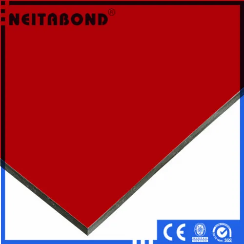 Aluminum Composite Panel with Glossy Red Color | Wenzhou PEAC Panel Group
